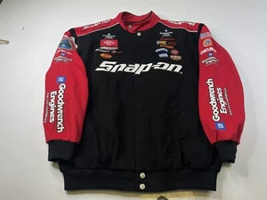 SNAP ON "KEVIN HARVICK CHASE AUTHENTIC RACING JACKET" SIZE XL SPONSORS NASCAR - Picture 1 of 7