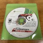 Operation Flashpoint: Red River (Microsoft Xbox 360, 2011) solo disco - ¡Probado!
