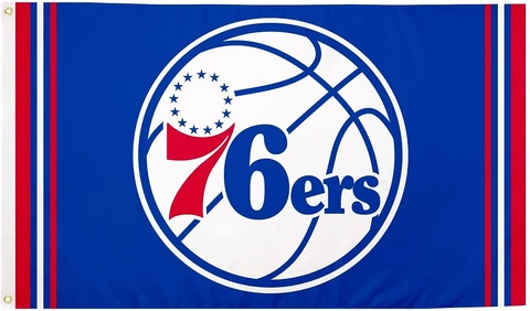 Philadelphia 76ers Flag Banners 3x5 ft NBA National Basketball Association Team Cover