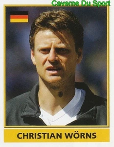 326 CHRISTIAN WORNS GERMANY DEUTSCHLAND STICKER EURO ENGLAND 2004 MERLIN - Bild 1 von 2