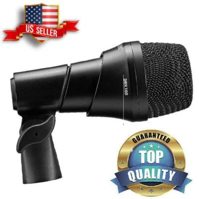 Mic For Bass/Kick Drum DRK100 New+Microphone Clip kit From DRDK7 Set - Dynamic - Image 1 of 3