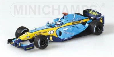 1:43 Minichamps Renault R24 J. Trulli 2004 400040007 Diecast MMC - Image 1 of 2