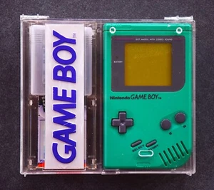 COMO NUEVO Nintendo GameBoy Classic Special Edition VERDE en estuche acrílico + TETRIS - Imagen 1 de 13