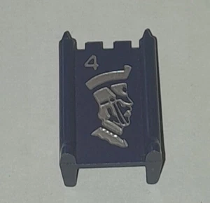Stratego (1961-1975) ~ Replacement Game Piece ~ Blue ~ MAJOR ~ Plastic ~ #4 - Picture 1 of 2