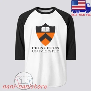 Princeton University Men's Raglan Black Size S-2XL - Picture 1 of 1