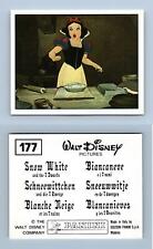 Snow White & The 7 Dwarfs #177 Panini 1987 Sticker
