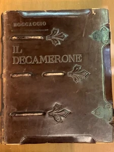 IL DECAMERONE, DI GIOVANNI BOCCACCIO, ILL. DA TITO LESSI - ALINARI, FIRENZE 1928 - Foto 1 di 7