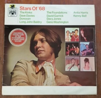 Stars of 68 Vinyl Lp The Kinks , The Foundations , Long John Baldry , Import - Image 1 of 4
