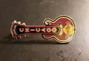 Hard Rock Cafe Pin Chicago Theater Marquee Sign Guitar - Picture 1 of 2
