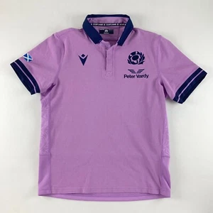 Camiseta deportiva Scotland Rugby 22/23 visitante mediana de Macron - Peter Vardy púrpura - Imagen 1 de 6