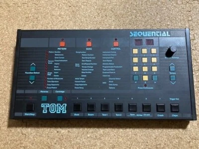 SEQUENTIAL TOM MODEL 420 MIDI Analog Digital Drum Machine Rare Vintage Metal JP - Bild 1 von 4