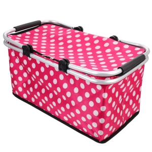 Picnic Cool Bag Lunch Bag Insulated Food Warmer Bag Camping Basket Cooler - Picture 1 of 12