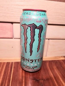 Monster Ultra Vice Guava Energy Drink Sugar Free 16 Fl Oz Unopened (1 Can) - Picture 1 of 3