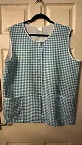 Vintage XXL overall workwear apron - Dinner Lady Mrs Browns Boys - Picture 1 of 2