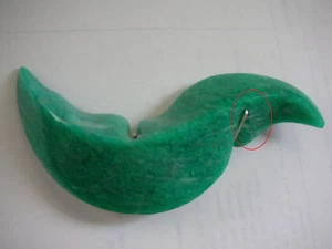 EUC Tiffany & Co FRANK GEHRY pin brooch pendant AMAZONITE unique collector item - Picture 1 of 11