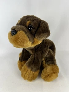 Animal Alley Rottweiler Marrone Tan Morbido Peluche Giocattolo 11” Toys R Us - Foto 1 di 7