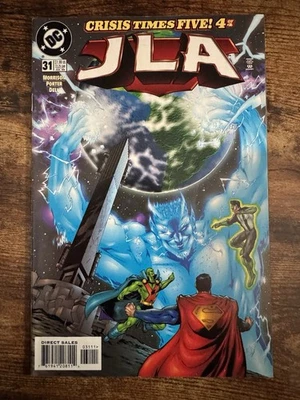 JLA #31 (1999) DC Comics casi nuevo Crisis Times cinco partes 4 Morrison Porter Dell Foto 1 de 3