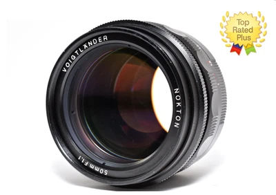 🎦 [MINT w/Case] Voigtlander Nokton 50mm f/1.1 Lens for Leica M mount From JAPAN - Image 1 of 4
