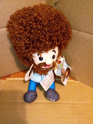Peluche Bob Ross 6.5" NUEVO. Foto 1 de 2
