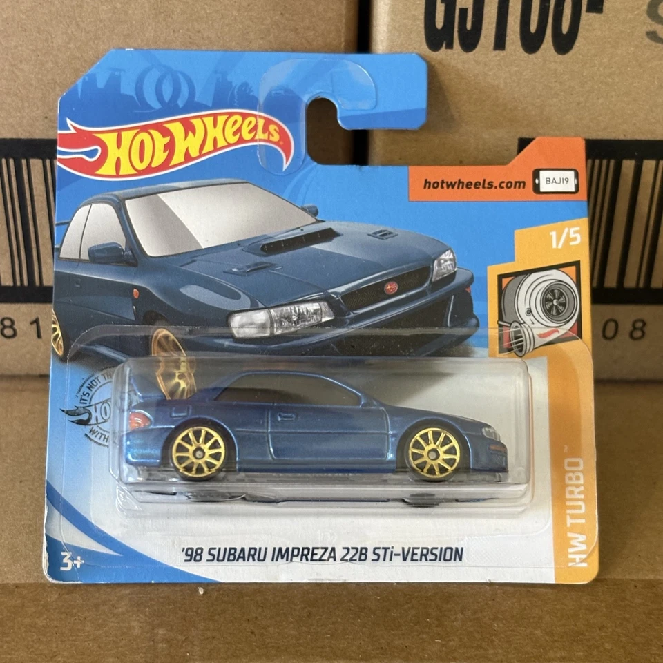 HOT WHEELS '98 Subaru Impreza 22B STI-Version - Mainline - Immagine 1 di 4