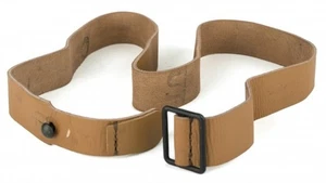 French MAS-36 Military Surplus Brown Leather Rifle Sling - Picture 1 of 2