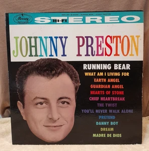Johnny Preston LP: Running Bear, 1960 Mercury SR 60250 - EXCELLENT! - Picture 1 of 4
