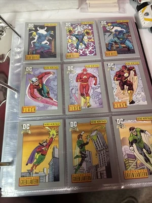 1991 Impel DC Comics Series 1 conjunto básico completo de cartas colecionáveis #1-180 - Imagem 1 de 4