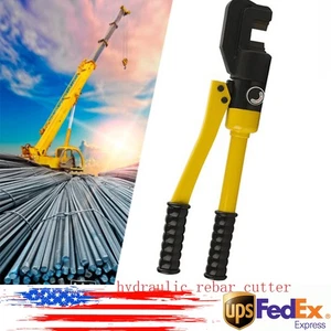 8 Ton Hydraulic Rebar Cutter with Box Steel Bolt Chain Cutting Tool 4mm to 16mm - Picture 1 of 11