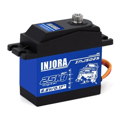 INJORA RC Servo 90 -180 25KG Digital Metallzahnrad