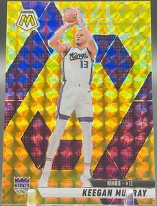 2024 Panini Mosaic - Reactive Yellow Prizm #57 Keegan Murray - Picture 1 of 2