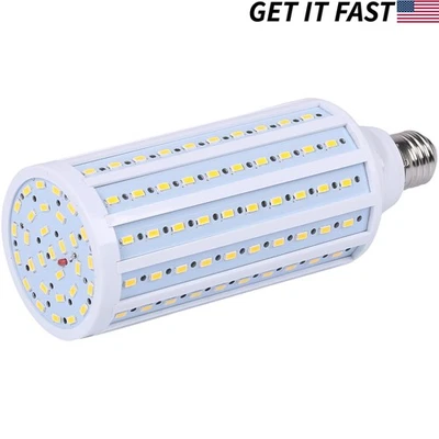 175W Equivalent LED Bulb 150-Chip Corn Light E26 2800lm 26W Soft Warm 3000K - Image 1 of 4