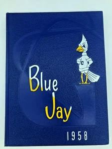 Anuario de la Universidad Creighton 1958 Blue Jay volumen XXVIII (28) tapa dura - Imagen 1 de 14