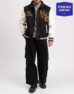 RRP€284 TRUE RELIGION Knit Jacket Size S Wool Blend Lined Coated Embroidered  - Picture 1 of 10