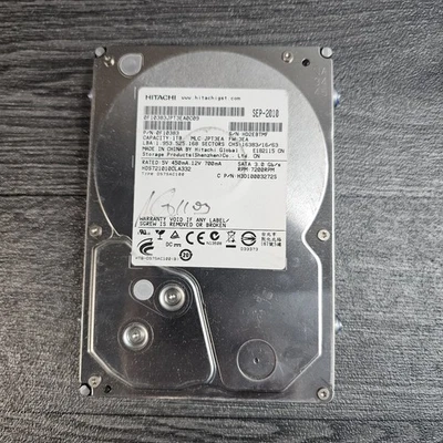Hitachi 1TB 7200rpm HDD Disk Hard Drive HDT721010SLA360 Windows 11 Pro UEFI x64 - Image 1 of 3