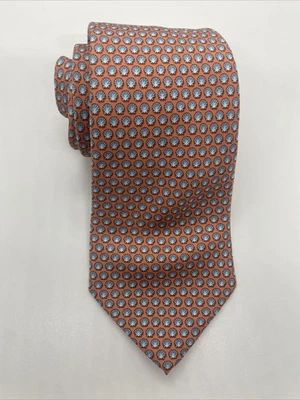 "Corbata de seda VINEYARD VINES naranja conchas de almeja 3,75"" con hombre niño" Foto 1 de 4