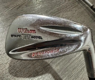 Wilson Staff Dynapower Bullet Back Forged Golf Clubs Irons set 2 thru PW *Bent#4 - Image 1 of 4