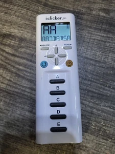 iClicker 2 White Student Remote Control School - Picture 1 of 2