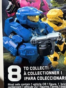 Minifigura Mega Construx HALO A New Dawn JRFP recién removida UNSC azul espartano - Imagen 1 de 7