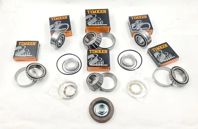 JAGUAR X308 XJ8 XJR XK8 XKR DIFFERENTIAL 14HU REBUILD KIT BEARINGS SEALS PINION - Image 1 of 4