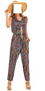 Together OVERALL JUMPSUIT ATZEKENMUSTER GR. 42, GR. 44 0617208686 - Bild 1 von 3
