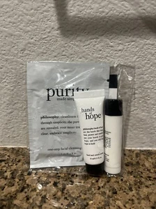 Filosofía ~ Esperanza en un palo / Manos de esperanza / Paño de pureza ~ Juego de viaje de 3 piezas - Imagen 1 de 2