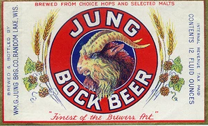 CAMISETA JUNG BREWING BOCK ETIQUETA CERVEZA ALEATORIA LAGO WISCONSIN PEQUEÑA - XXXLARGE - Imagen 1 de 1