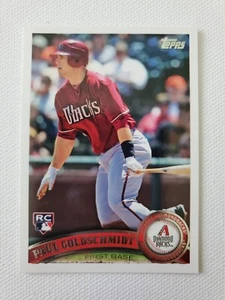 Paul Goldschmidt First Base Topps Rookie Card Baseball Card #US47 White - Picture 1 of 3