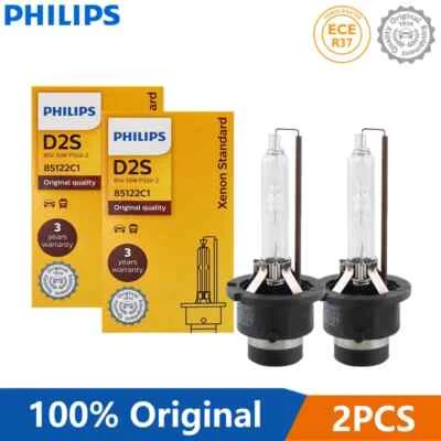 Philips Xenon Standard D2S HID Xenon Headlight 35W 4200K Original Bulbs 85122C1 - Image 1 of 4
