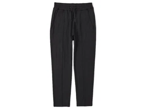 Abercrombie Sweatpants Kids 15/16 Black Drawstring Waist Tapered Leg JDM1509 - Picture 1 of 12