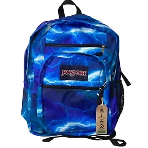 JanSport extra großer Rucksack multi blau Laptopfach 4 Fächer neu mit Etikett - Bild 1 von 2