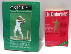 2x "CRICKET" Books. THE JOY of CRICKET and THE CENTURIONS. - Picture 1 of 5