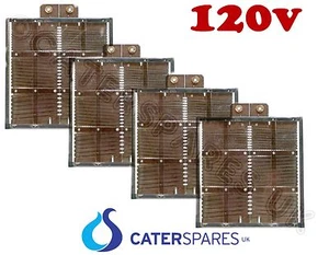 JUEGO DE ELEMENTOS CALEFACTORES DUALIT EE. UU. 120V 3 RANURAS ESTILO ANTIGUO 2x CENTRO 2x FINAL (4) - Imagen 1 de 1
