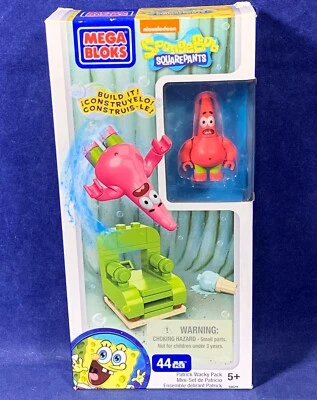 PATRICK WACKY PACK Mega Bloks 94629 SPONGEBOB SQUAREPANTS Nickelodeon FIGURE - Image 1 of 4