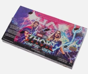 2024 UPPER DECK UD MARVEL STUDIOS THOR LOVE AND THUNDER FACTORY SEALED HOBBY BOX - Bild 1 von 2